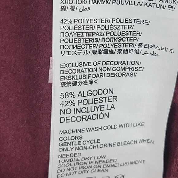 Fanatics Texas A&M Aggies Mens Large Sweatshirt Maroon White Extra Point Hoodie - Picture 6 of 12